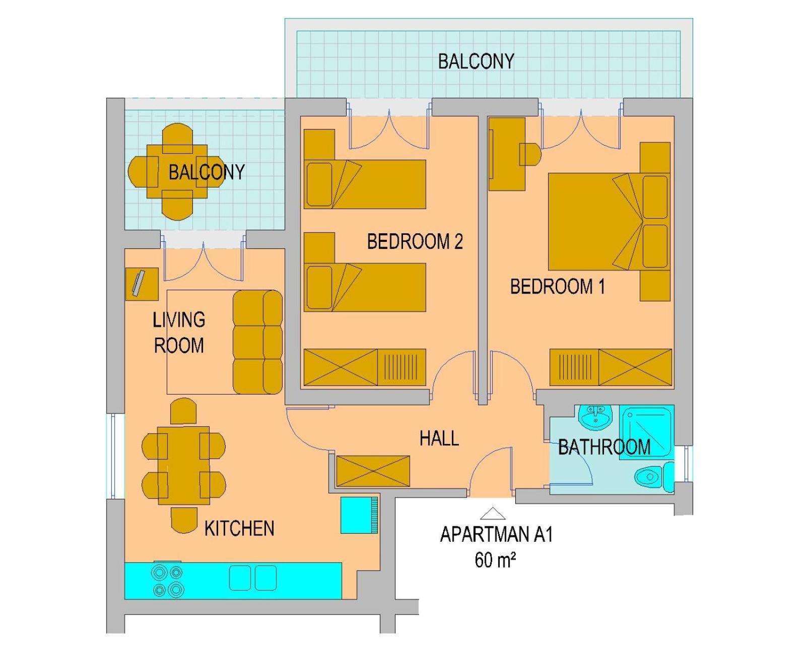 Apartmani Ždrelac Exteriör bild